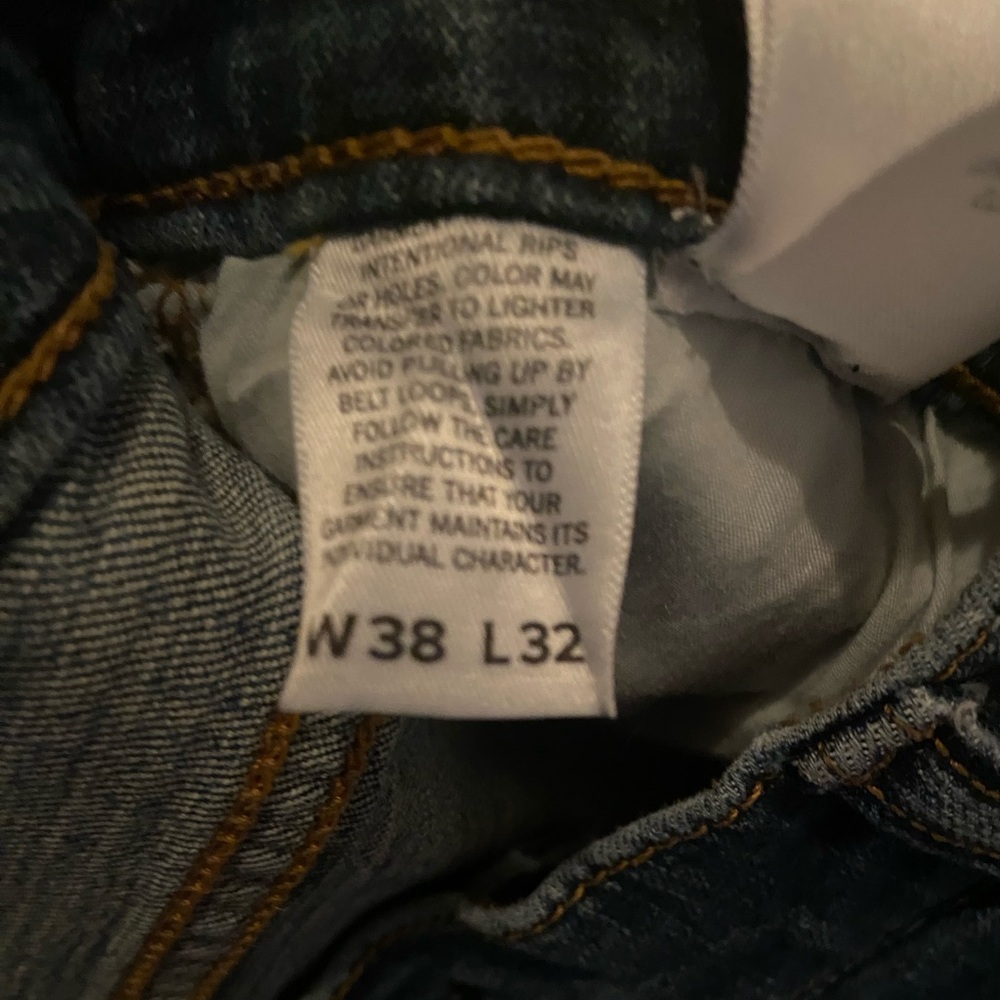 Lucky brand mens jeans 38x32 - Picture 5 of 5
